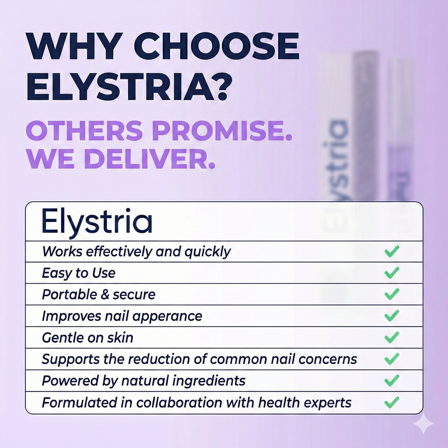 Elystria Deep-Root Nail Fungus Restoration Pen