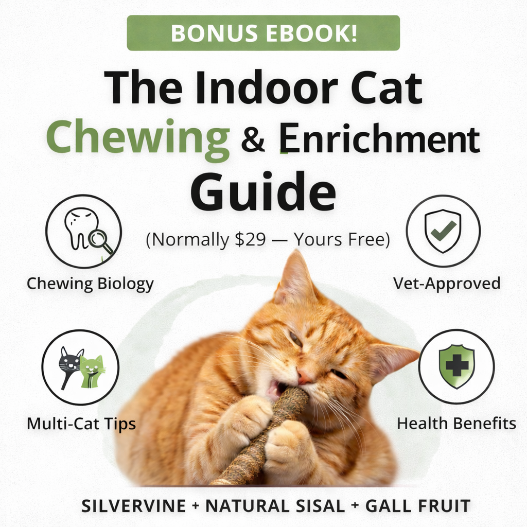 Indoor Cat Chewing & Enrichment Guide