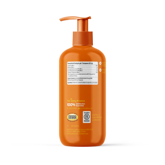 Stop your dog's constant licking and itchy skin with Wild Alaskan Salmon Oil