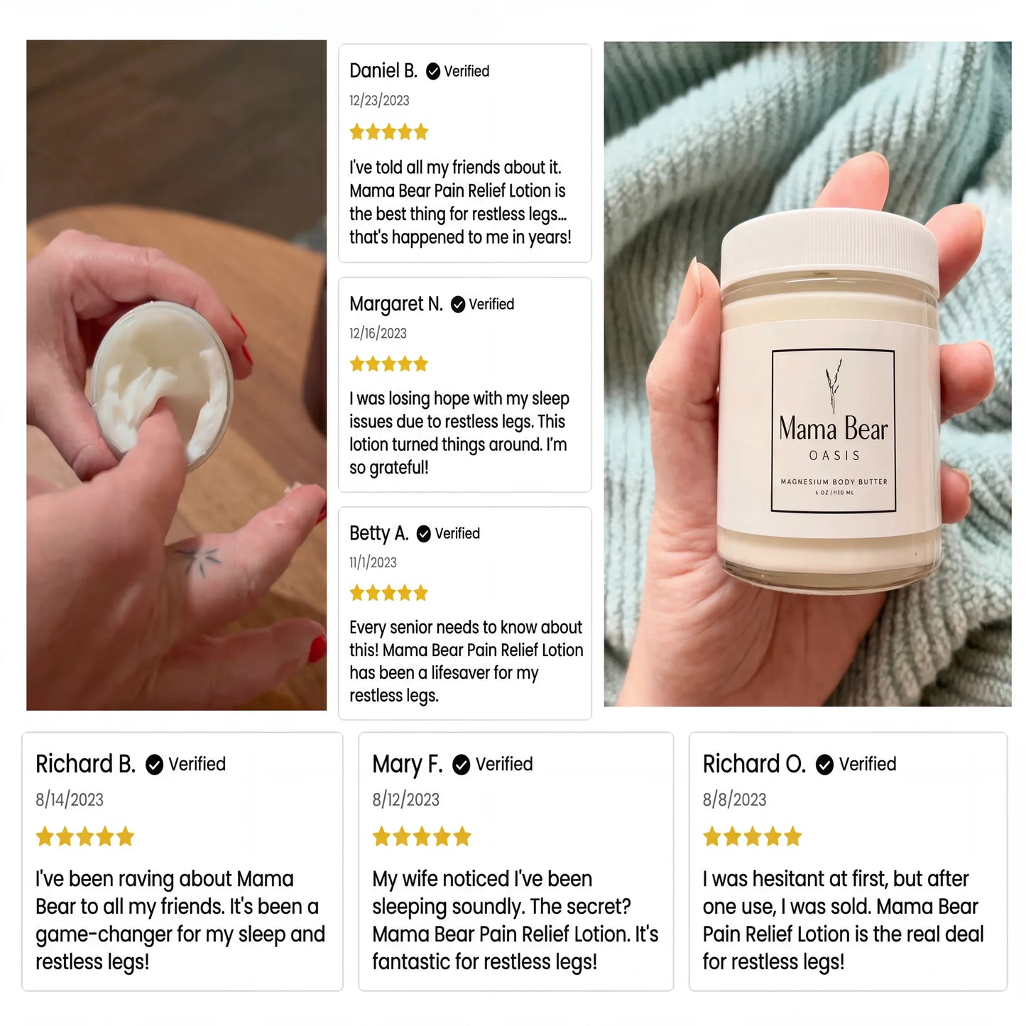 Elystria RLS Relief Lotion