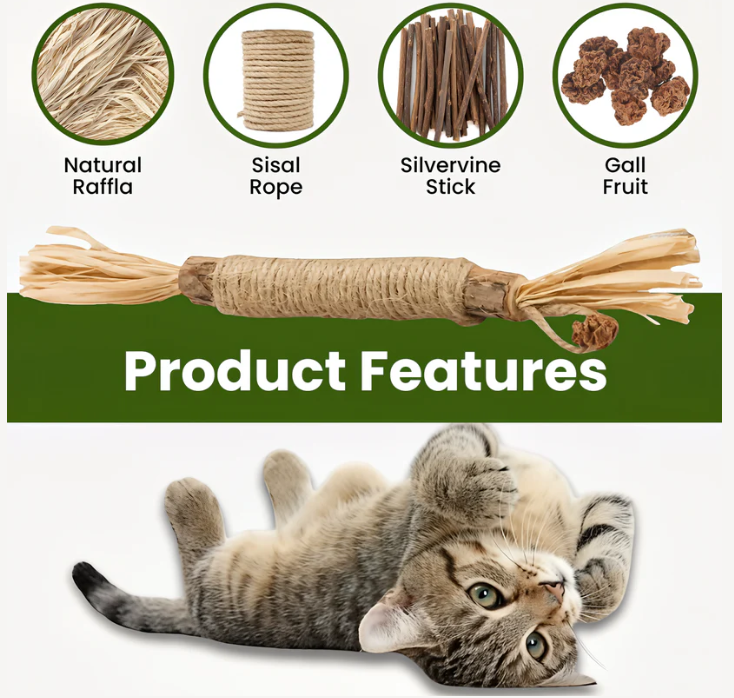 Elystria Natural Silvervine Dental Sticks